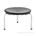 Poul Kjaerholm PK33 tabouret pour meubles de salon